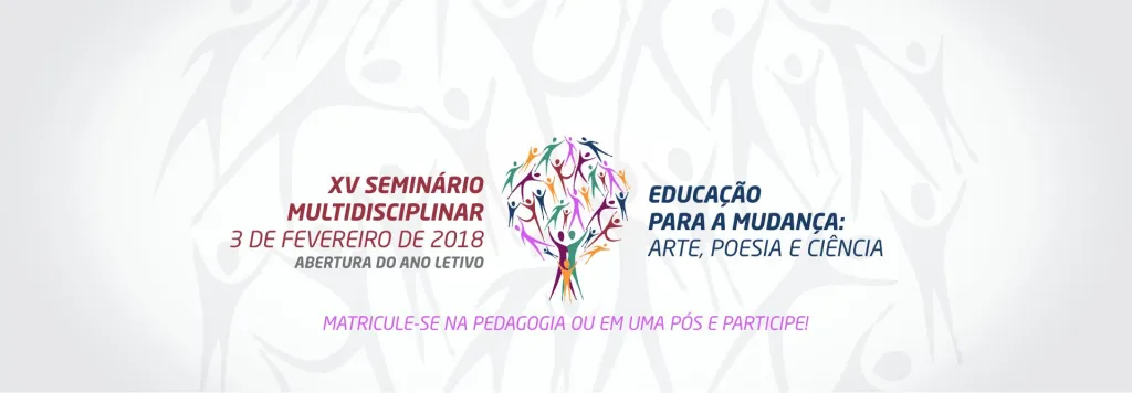 Banner slide xv seminario multidisciplinar -xiv seminário multidisciplinar - 2018